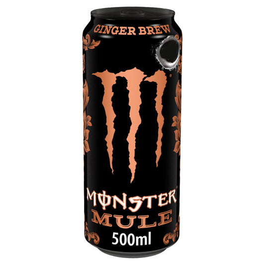 Monster Mule Ginger Brew Energy Drink 500ml