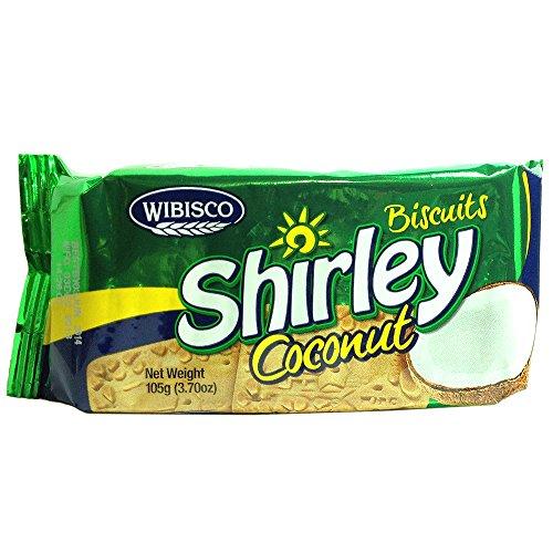 Wibisco Shirley Biscuits Coconut 100g Box of 12