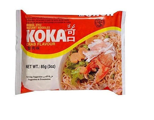 Koka Noodles Crab 85g Box of 30