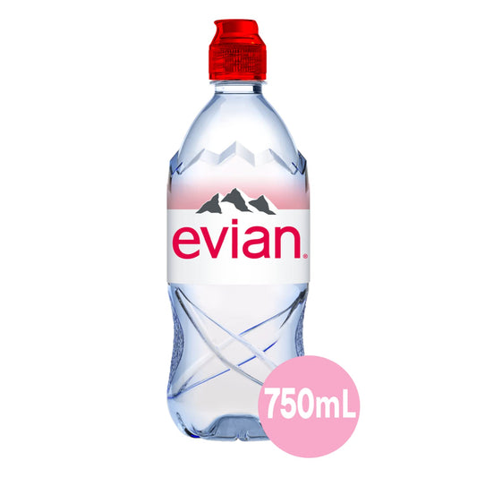 Evian Still Natural Mineral Water  750ml