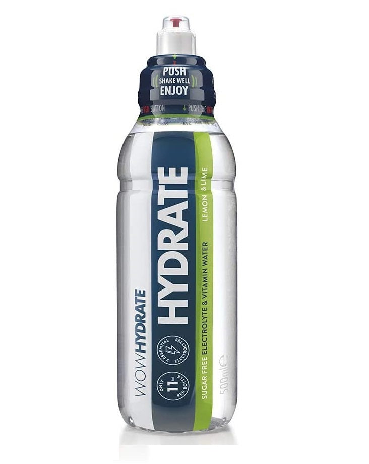 Wow Hydrate Electrolyte Lemon and Lime 500 ml