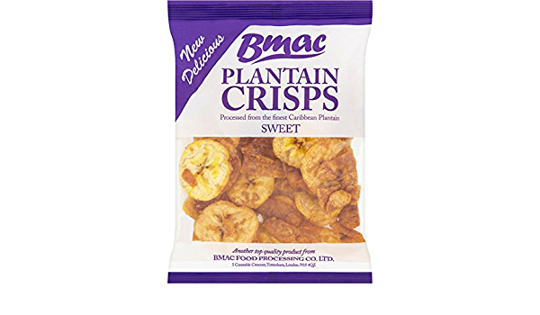 Bmac Plantain Chips Sweet 60g Box of 24