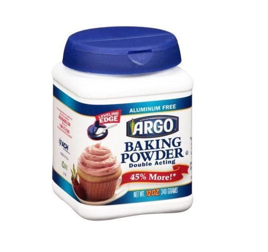 Argo Baking Powder Aluminum Free 340g