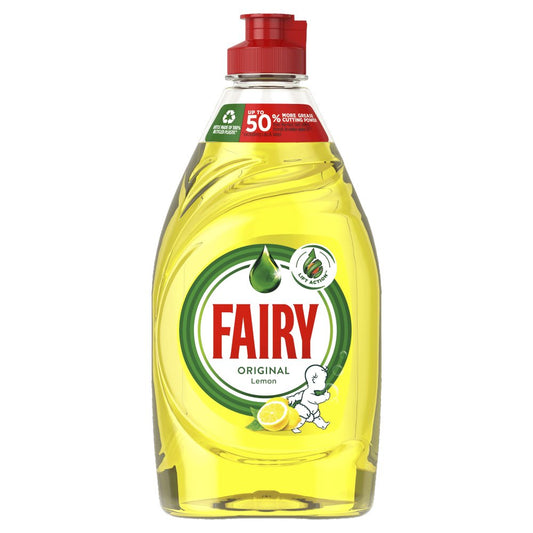 Fairy Original Lemon Washing Up Liquid with LiftAction 433ml