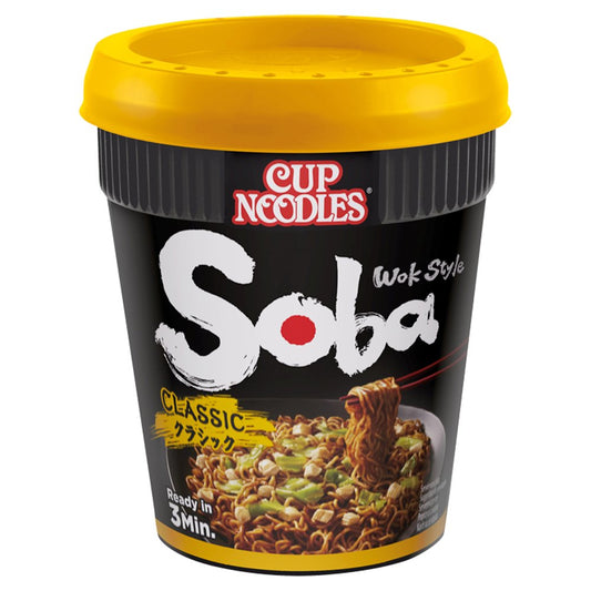 Nissin Soba Classic Wok Style Instant Cup Noodles 90g