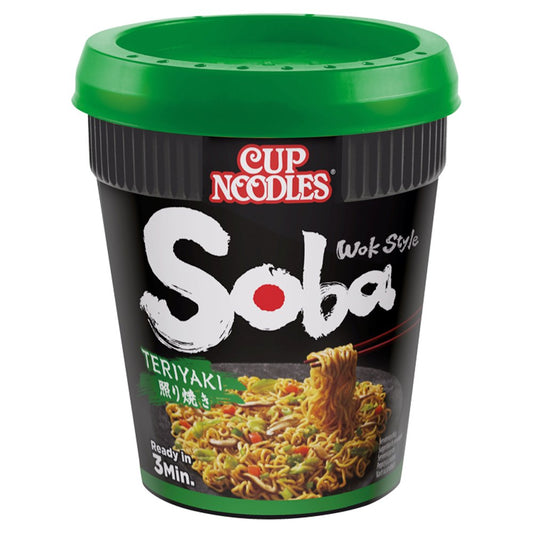 Nissin Soba Teriyaki Wok Style Instant Cup Noodles 90g