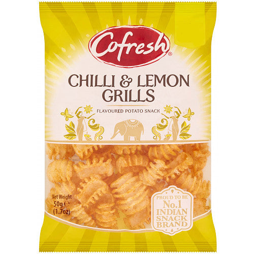 Cofresh Grill Potato Chilli Lemon 50g
