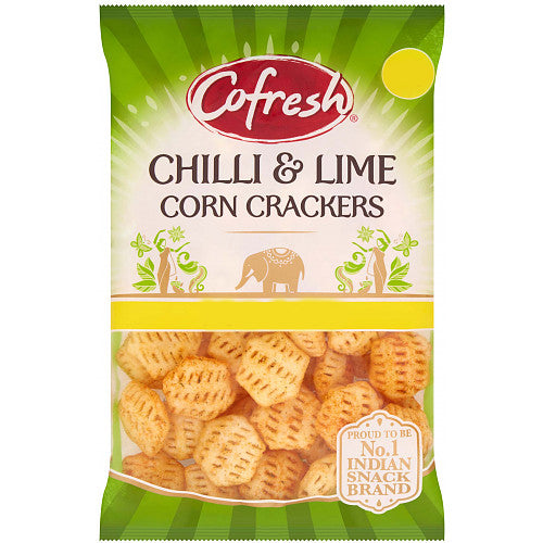 Cofresh Corn Crackers Chilli And Lime 70g