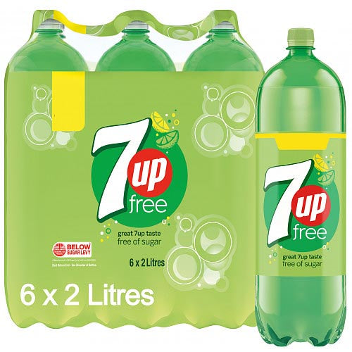 7UP Free Lemon & Lime Bottle 2L
