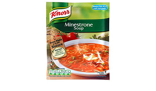 Knorr Minestrone Soup 62g Box of 9