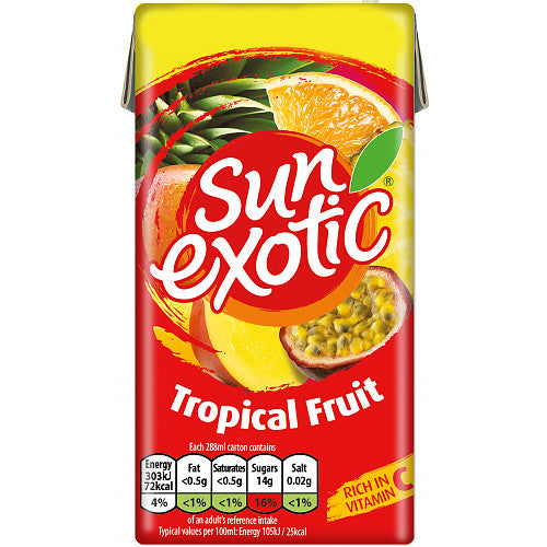Sun Exotic Tropical Fruit 288ml
