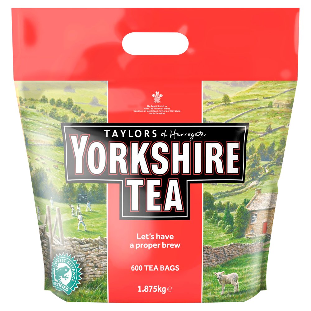 Yorkshire Tea 600 Tea Bags 1.875kg