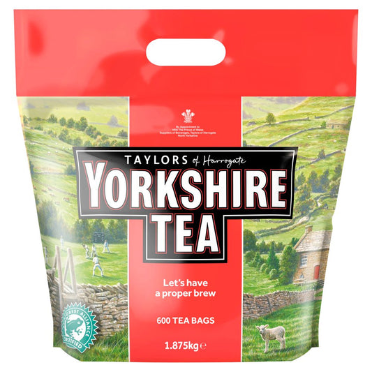 Yorkshire Tea 600 Tea Bags 1.875kg