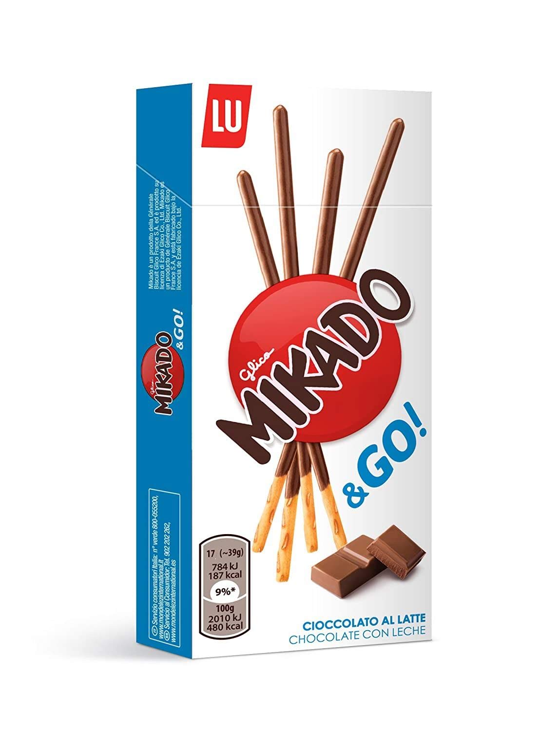 Mikado Go Milk Chocolate 39g