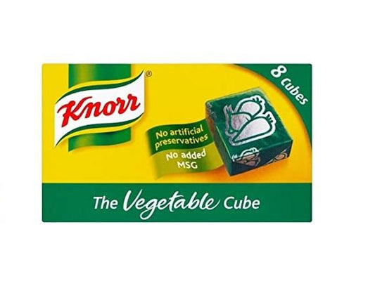 Knorr Vegetable Stock Cubes 8 x 10g Box of 12
