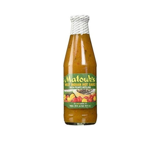 Matouks West Indian Hot Sauce 750ml Box of 4