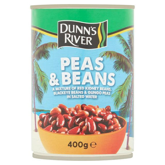 Dunns River Peas & Beans 400g  Case Of 12