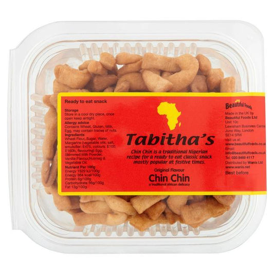 Tabitha's Chin Chin 140g Box of 18