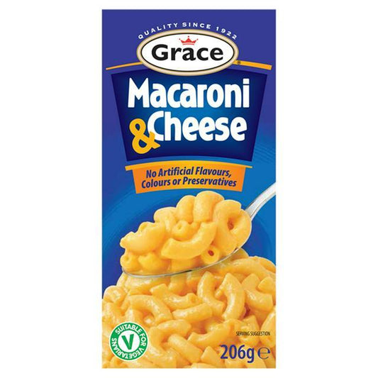 Grace Macaroni & Cheese 206g Box of 12
