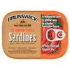 Brunswick Sardines With Louisana Hot Sauce 106g