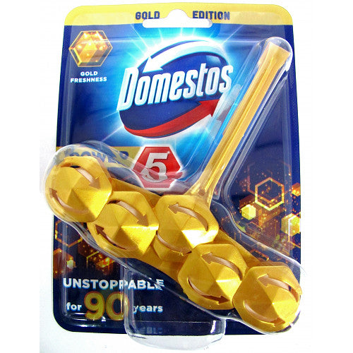 Domestos Rimblock 5 In 1 Gold 55g