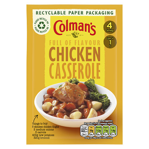 Colman's Chicken Casserole Recipe Mix 40g