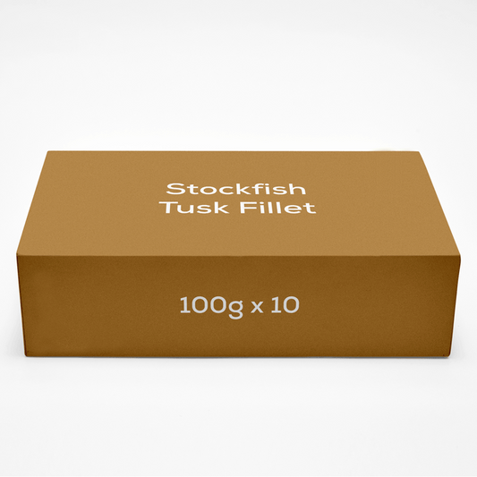 Stockfish Tusk Fillet 100g X 10