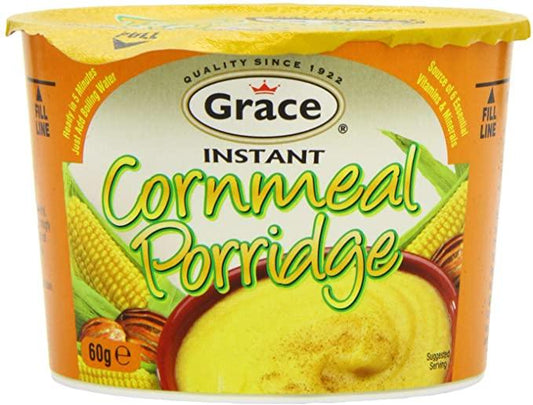 Grace Instant Cornmeal Porridge 60g Box of 12