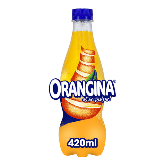 Orangina Sparkling Fruit Drink Orange 420ml