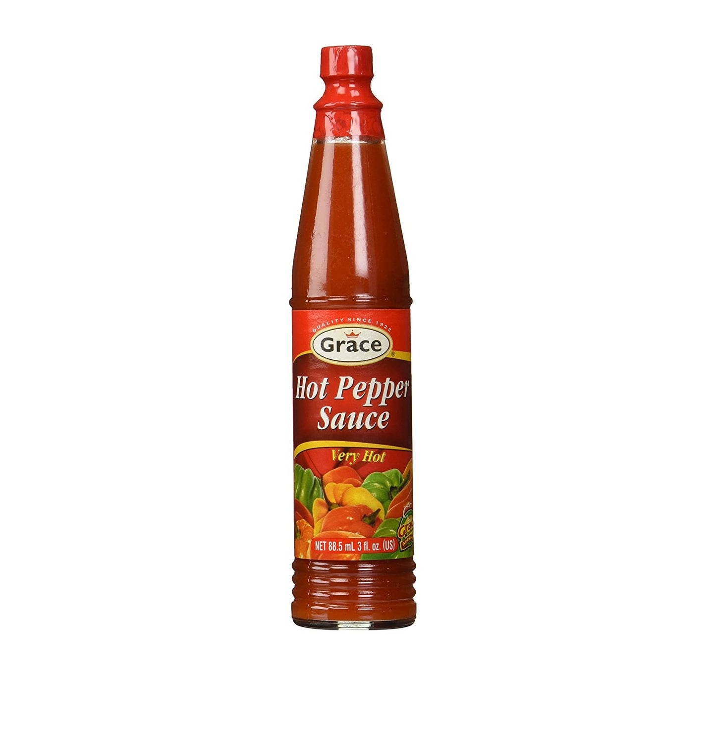 Grace Hot Pepper Sauce 85ml Box of 12