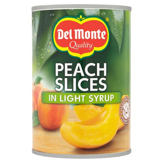 Del Monte Peach Slices In Light Syrup 420g