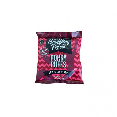 Snaffling Pig  Low & Slow BBQ Porky Puffs 20g