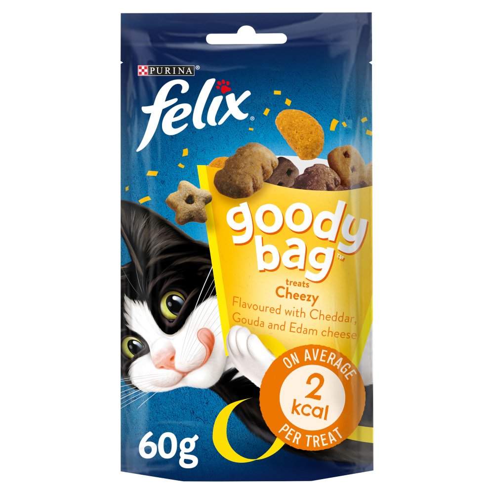 Felix Goody Bag Treats Cheezy 60g