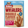 BAKERS Dog Treat Bacon and Cheese Whirlers 130g