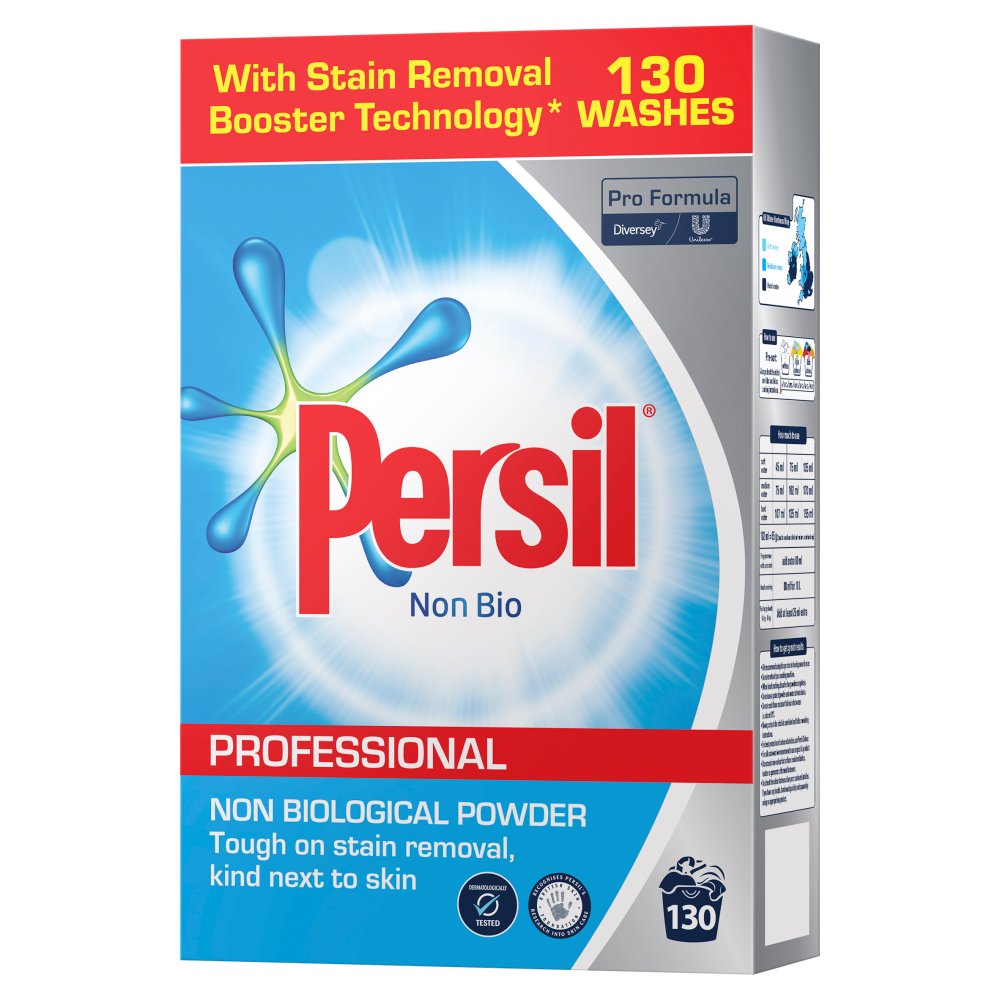 Persil Pro Formula Professional Non Biological Powder 130 Washes 8.4kg