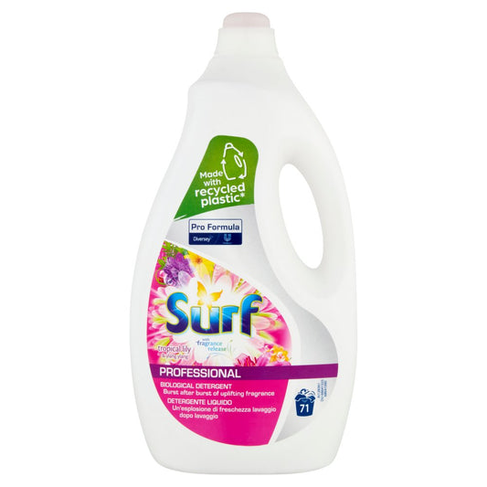 Surf Tropical Lily & Ylang Ylang Professional Biological Detergent 5L