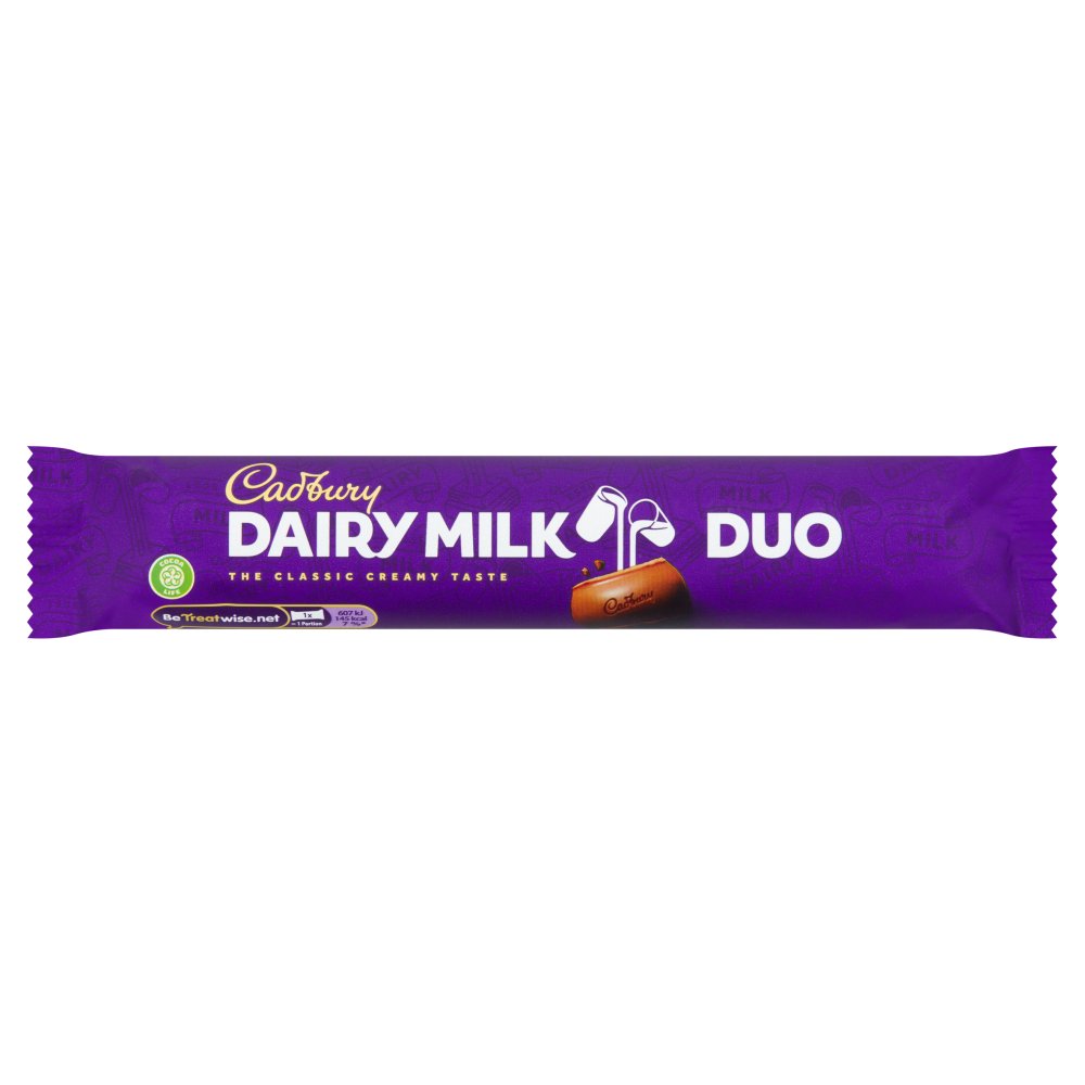 Cadbury Dairy Milk Duo Chocolate Bars 54.4g