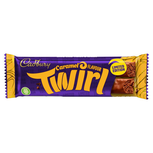 Cad Twirl Caramel Flavour Bar 43g