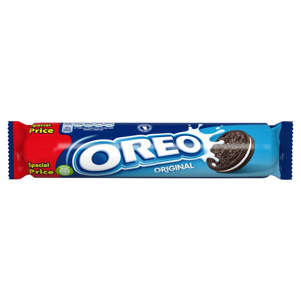 Oreo Original Sandwich Biscuits 154g