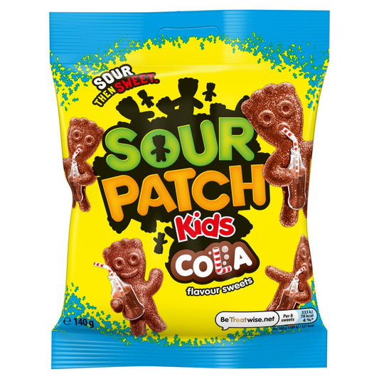 Sour Patch Kids Cola Flavour Sweets Bag 140g