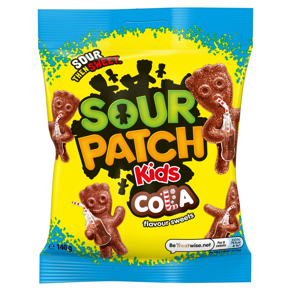 Sour Patch Kids Cola Flavour Sweets Bag 140g