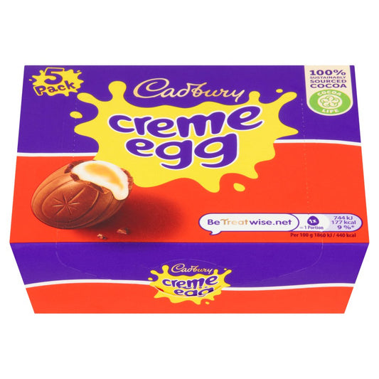 Cad Creme Egg 5 Pack 200g