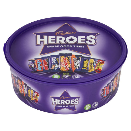 Cad Heroes Chocolate Tub 600g