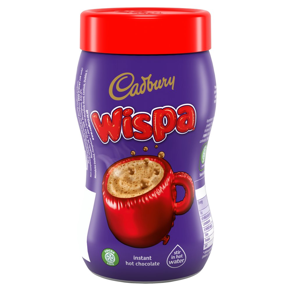 Cad Wispa Frothy Instant Hot Chocolate 246g