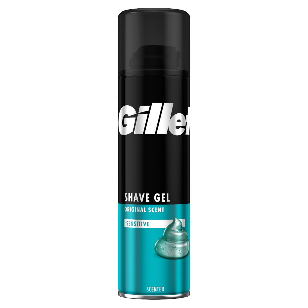 Gillette Classic Sensitive Shave Gel, 200ml