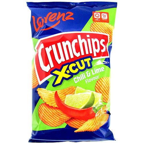 Crunchips Xcut Chilli & Lime 75g