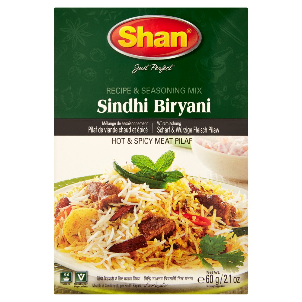 Shan Sindhi Biryani Recipe & Seasoning Mix 60g