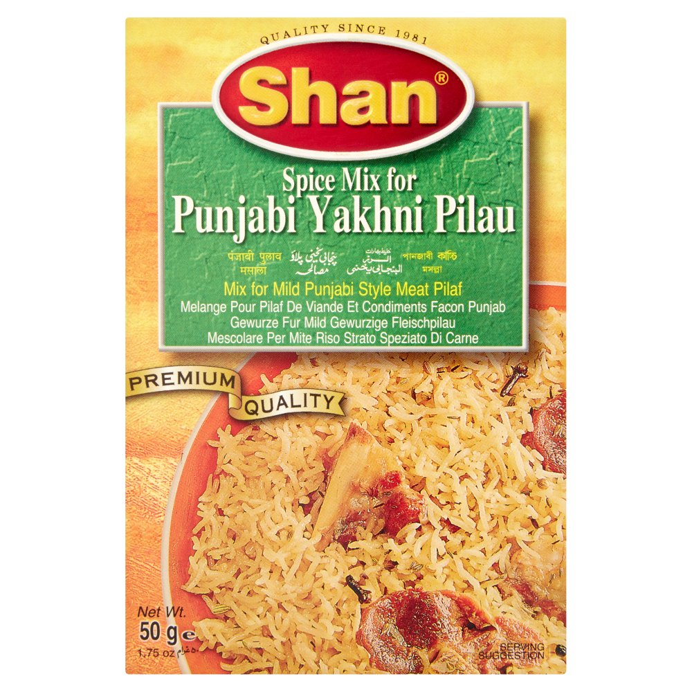 Shan Spice Mix for Punjabi Yakhni Pilau 50g