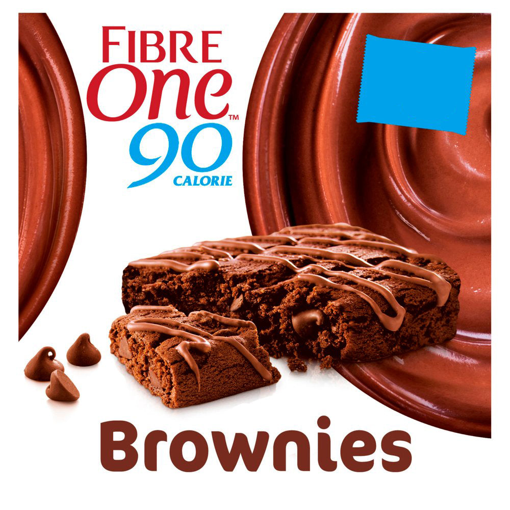 Fibre One 90 Calorie Chocolate Fudge Brownies 5x24g