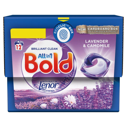 Bold All-in-1 PODS® Washing Capsules x 12